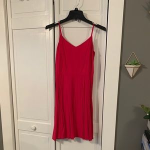 Pretty fuchsia pink summer dress!